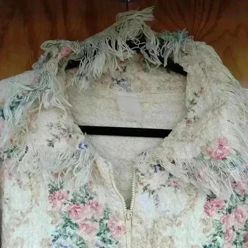 Womens Heavy knit sweater floral boho. Grandmacore cottagecore fairycore knit - Picture 2 of 11